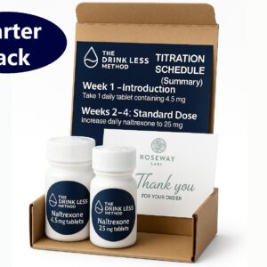 Starter Pack Naltrexone 4-5 and 25mg